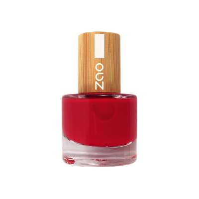 Vernis à Ongles 650 - Rouge Carmin - 8 ml - Zao