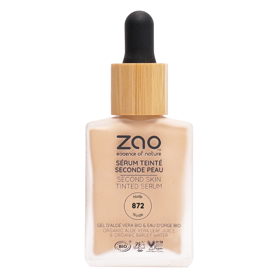 Sérum Teinté Seconde Peau 872 - Nude - 30 ml - Zao