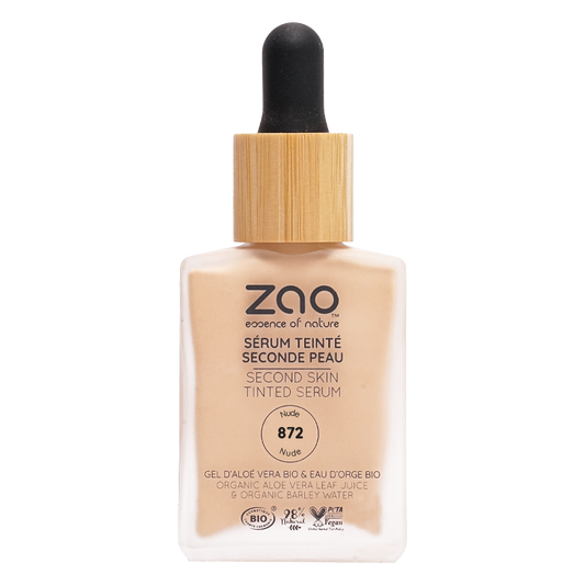 Sérum Teinté Seconde Peau 872 - Nude - 30 ml - Zao