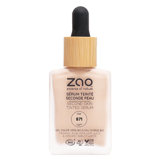 Sérum Teinté Seconde Peau 871 - Clair - 30 ml - Zao