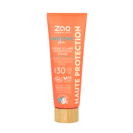 Crème Solaire Hydratante Visage SPF 30 - 50 ml - Zao