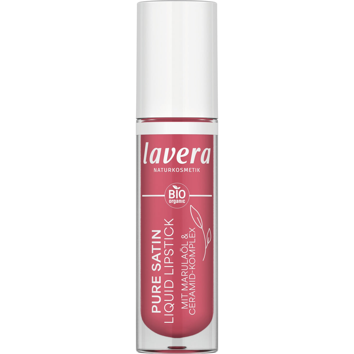 Pure Satin Liquid Lipstick (Rouge à Lèvres Liquide) - Sweet Peony 04 - 4 ml - Lavera