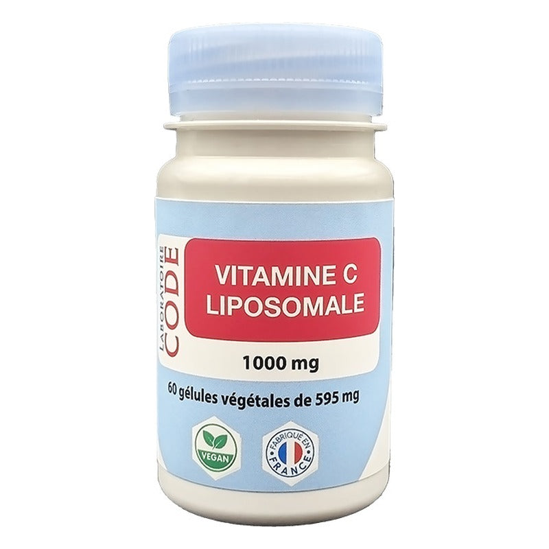 Vitamine C Liposomale - 60 Gélules Végétales - Laboratoire Code