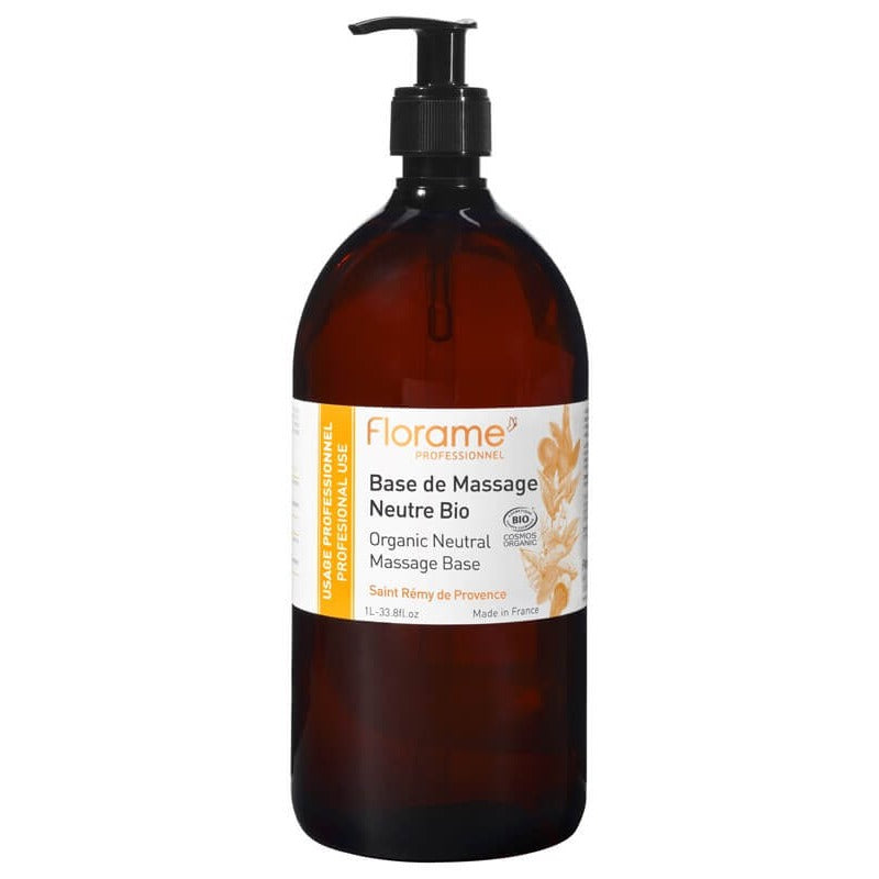 Huile de Massage Neutre - 1 L - Cosmos Organic - Florame