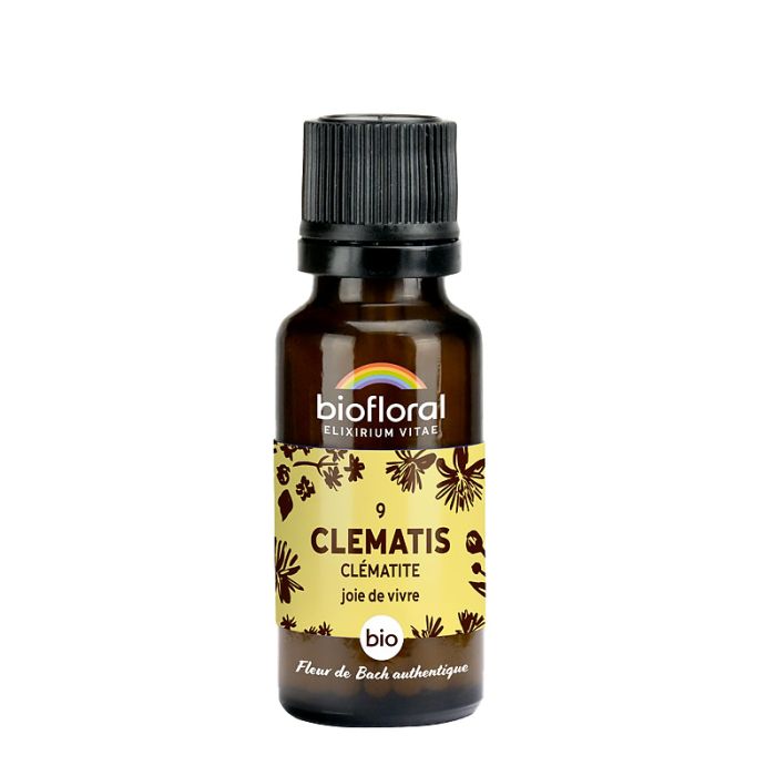Fleur de Bach - Clematis (Clématite) - Bio - 19,5 g - Biolfloral