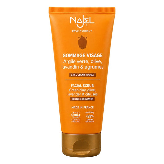 Gommage Visage Douceur d'Orient - 75 ml - Cosmos Organic - Najel