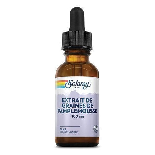 Extrait de Graines de Pamplemousse Liquide - Flacon de 30 ml - Solaray