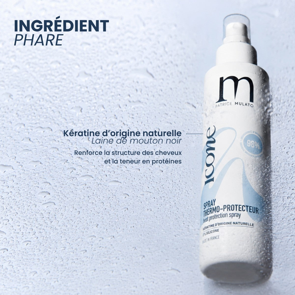 Icone Spray Thermoprotecteur - 150 ml - Mulato