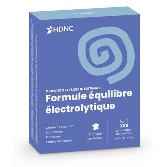 Formule Équilibre Électrolytique - 30 Comprimés - HDNC