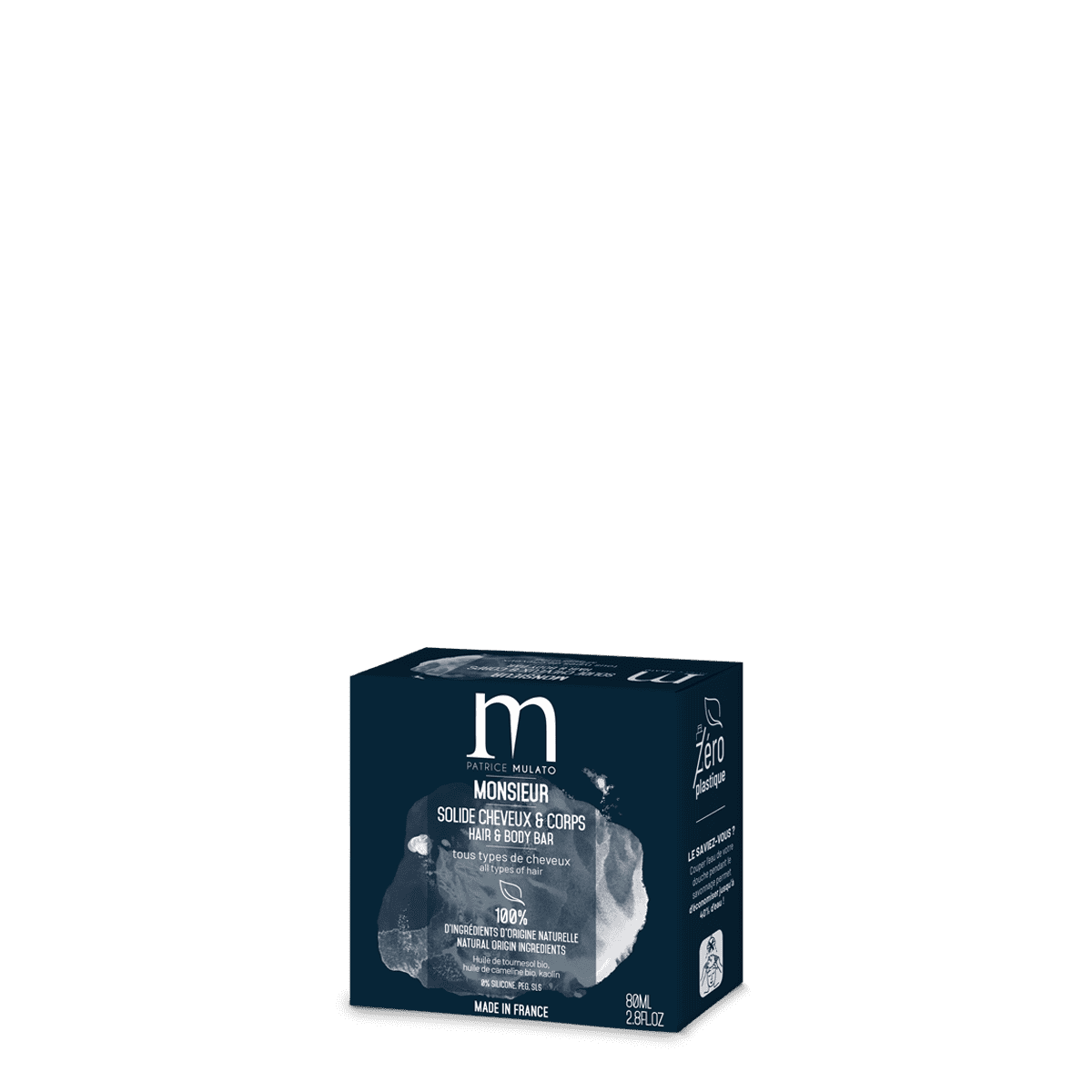 Monsieur Solide Cheveux & Corps - 80 ml - Mulato