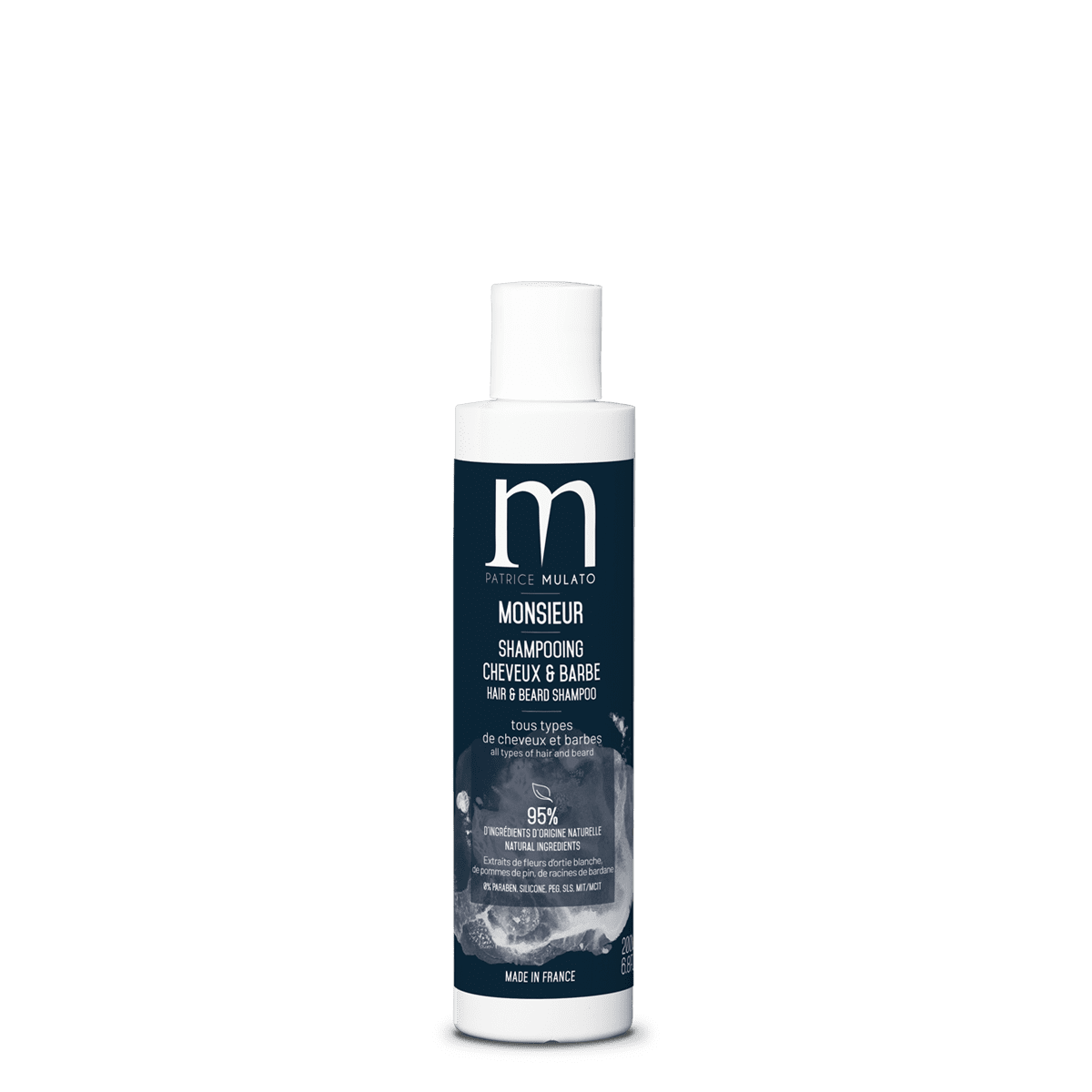 Monsieur Shampooing Cheveux et Barbe - Mulato - 200 ml