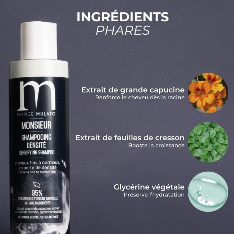 Monsieur Shampooing Densité - 200 ml - Mulato