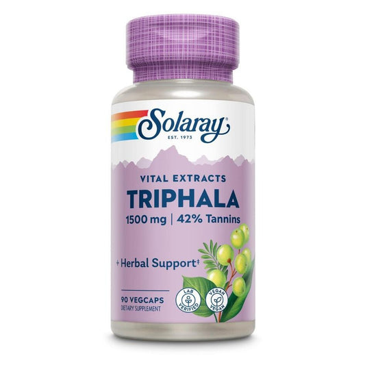 Triphala - 500 mg - 90 Gélules Végétales - Solaray