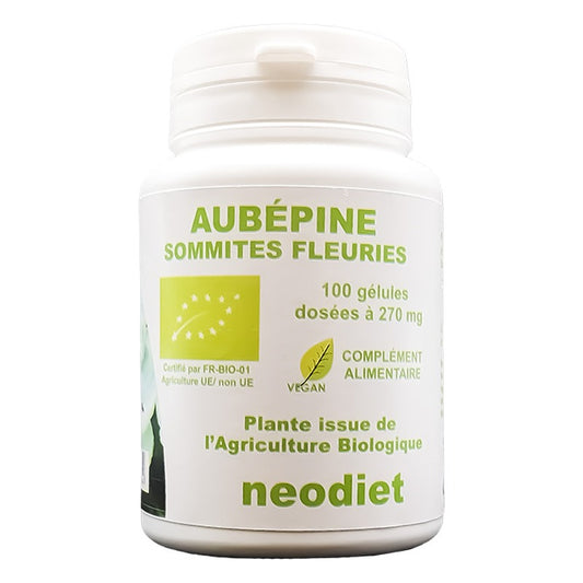 Aubépine 270 mg - 100 Gélules - Bio - Vital Osmose