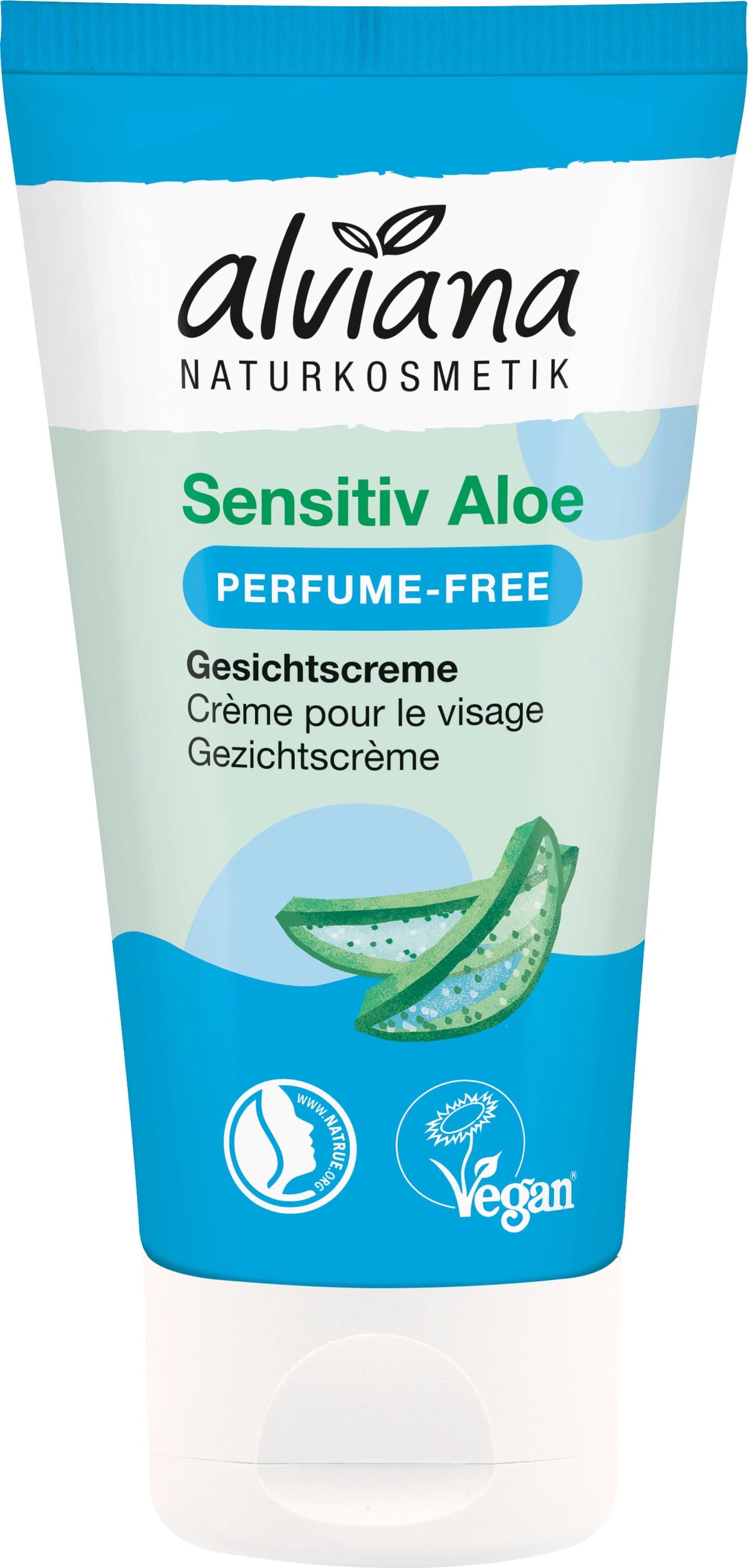 Crème Visage Sensitiv Aloe - 50 ml - Bio - Alviana