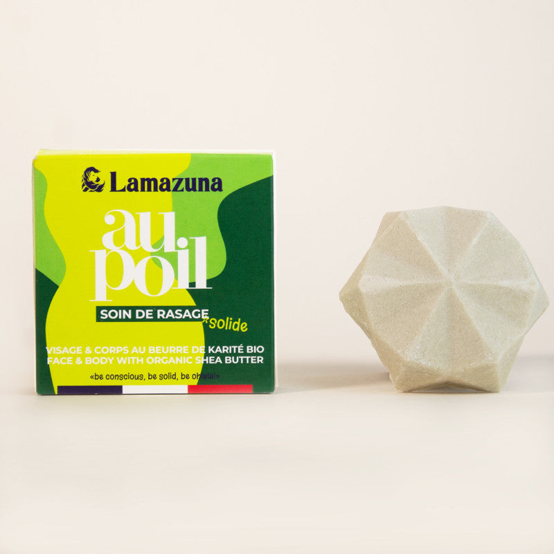 Pain de Rasage Solide - Au Poil - 70 ml - Lamazuna
