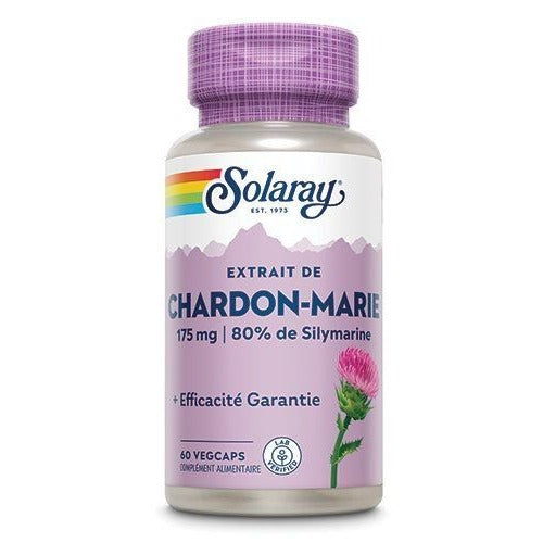 Chardon-Marie - 175 mg - 60 Gélules Végétales - Solaray