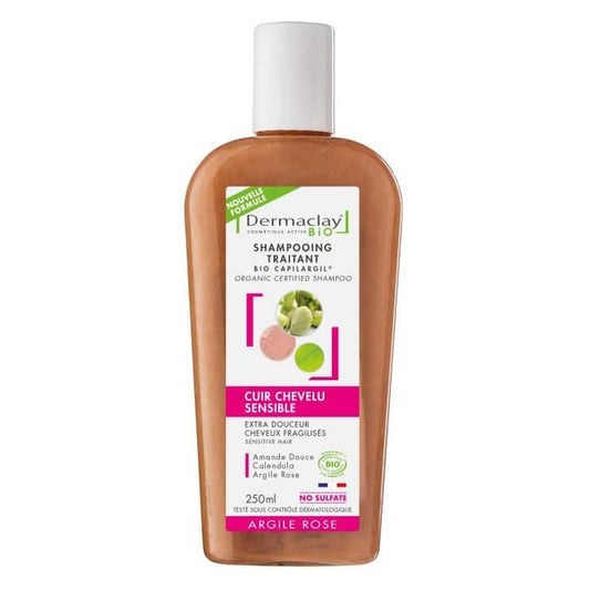Shampooing Cuir Chevelu Sensible - Bio - Dermaclay - 250 ml