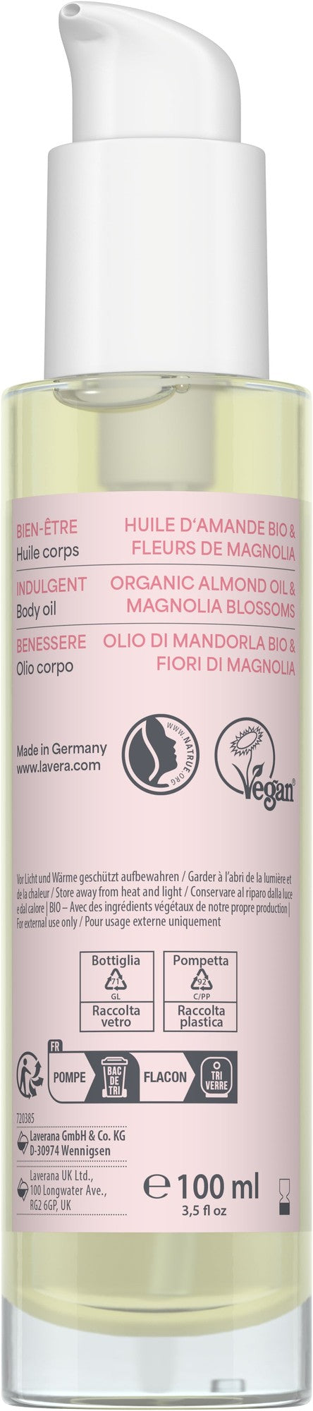 Huile pour le Corps Bien Etre - 100 ml - Lavera