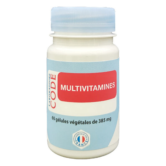 Multi Vitamines - 60 Gélules Végétales - Laboratoire Code