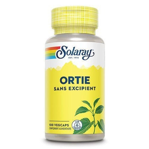 Ortie - 450 mg - 100 Gélules Végétales - Solaray