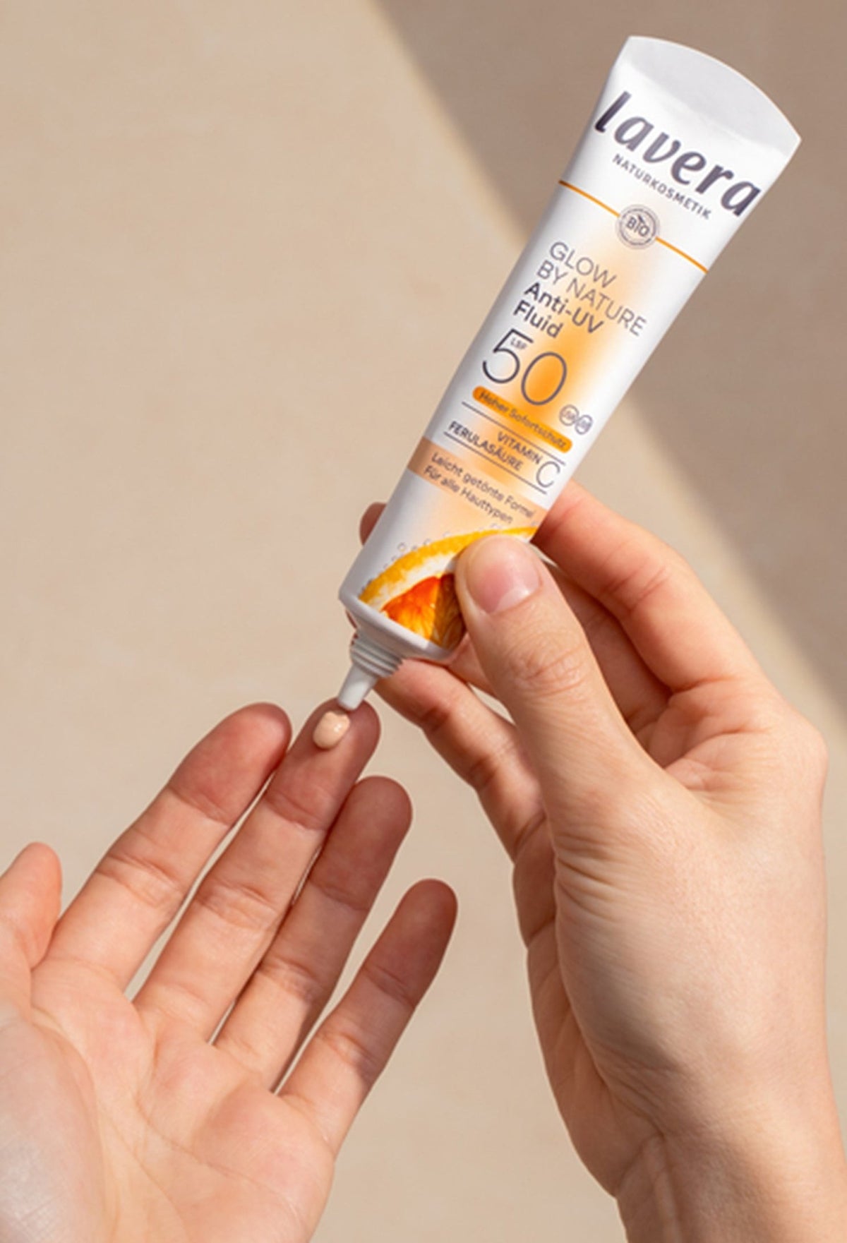 Glow By Nature Anti-UV Fluid SPF 50 - 30 ml - Lavera