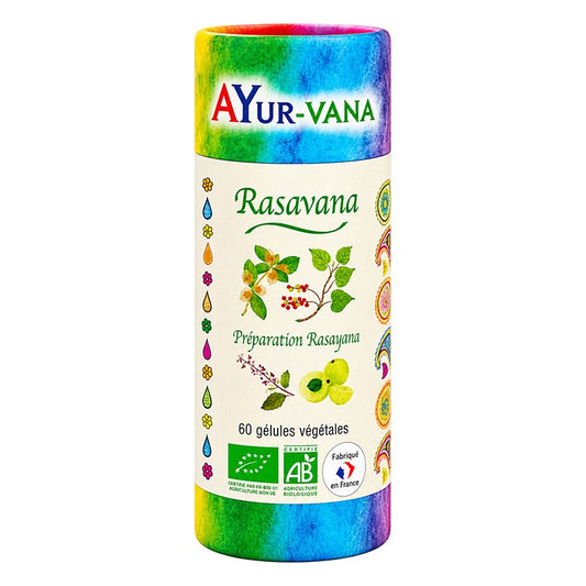 Rasavana - 60 Gélules Végétales - Bio - Ayur-Vana