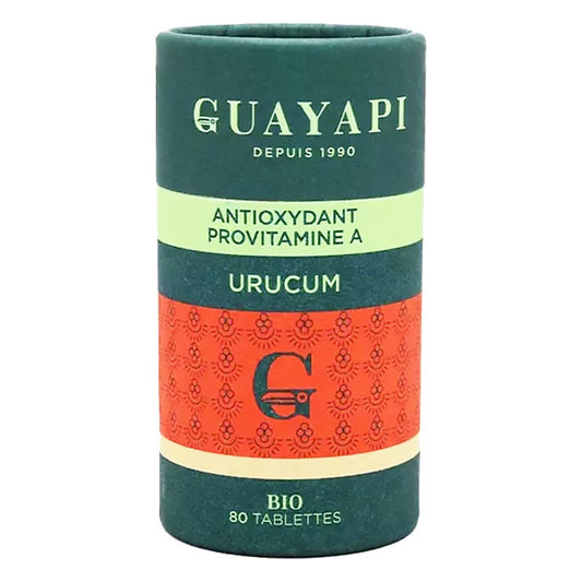 Urucum - 80 tablettes - 600 mg - Bio - Guayapi