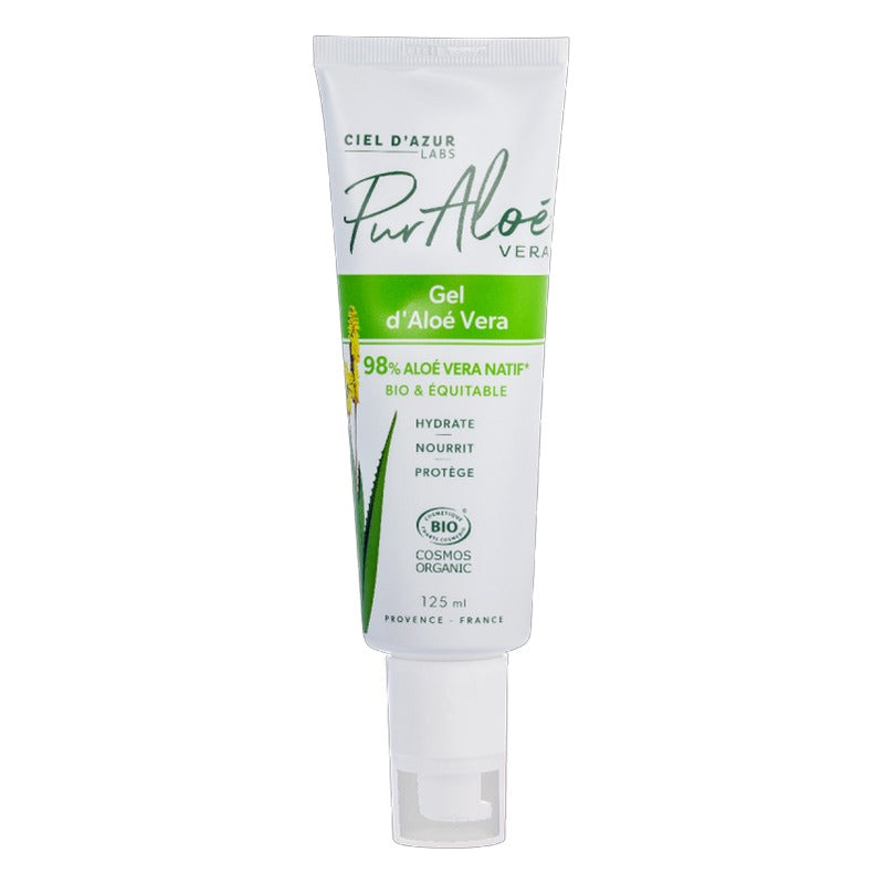 Gel Externe 98 % d'Aloe Vera - Pur'Aloe - Tube de 125 ml