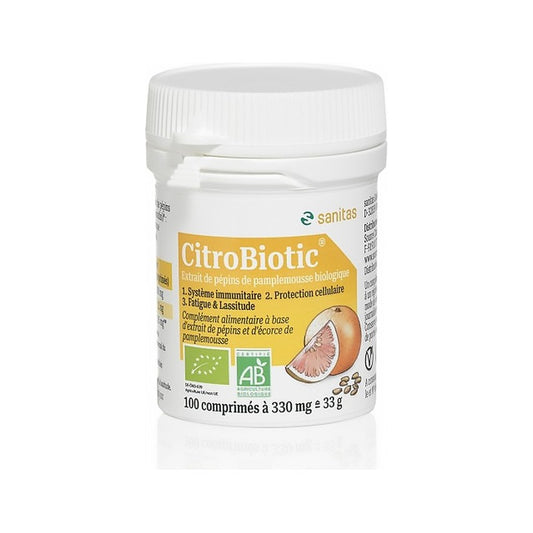 CitroBiotic - 100 comprimés - Bio - Sanitas