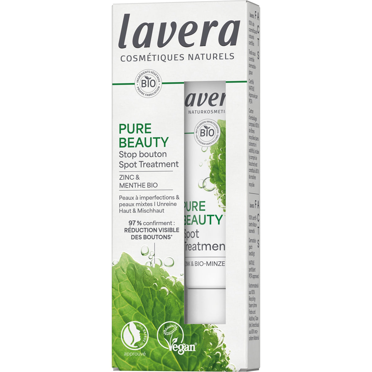 Pure Beauty Stop Bouton - 15 ml - Lavera