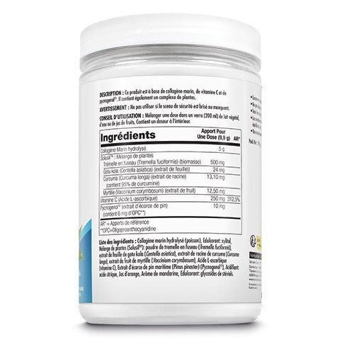 Collagène Type I et III Plus Solusil™ Vitamine C et Pycnogenol® - Arôme Mandarine - Pot de 298 g - KAL