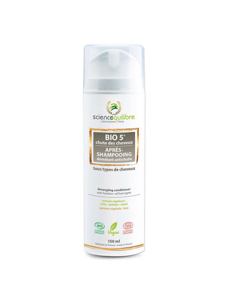 BIO 5® Après-Shampooing - 150 ml - Cosmos Organic - Science et Equilibre