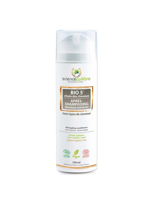 BIO 5® Après-Shampooing - 150 ml - Cosmos Organic - Science et Equilibre