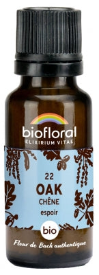 Fleurs de Bach - Oak (Chêne) - Bio - 19,5 g - Biolfloral