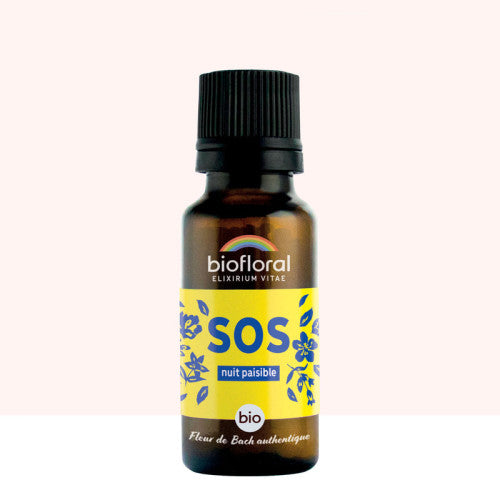 Fleurs de Bach SOS Secours Nuit - Bio - 19,5 g - Biolfloral