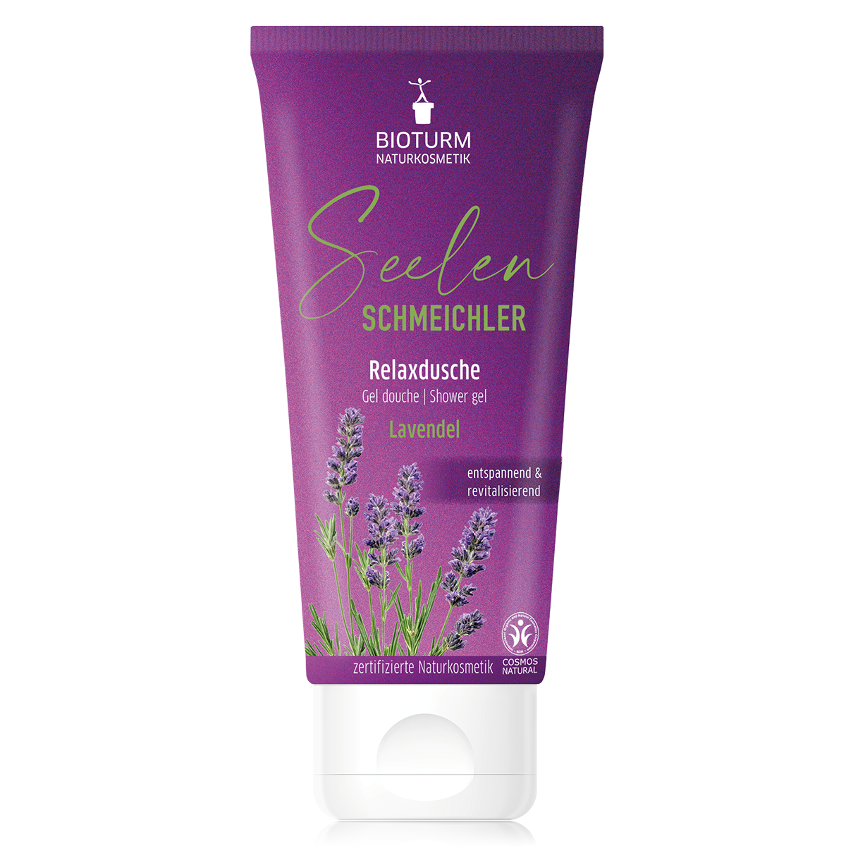 Gel Douche Relaxant Lavande - 200 ml - Bioturm
