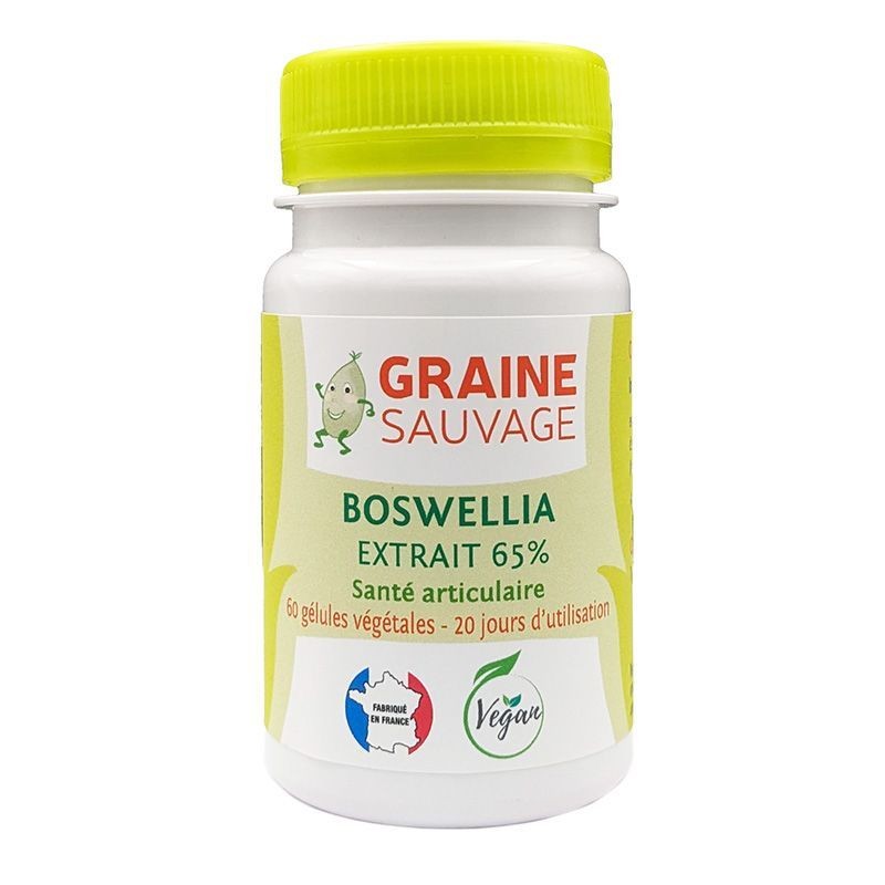Boswellia (Extrait) - 60 Gélules Végétales - Graine Sauvage