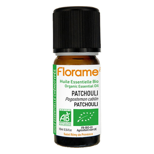 Huile Essentielle de Patchouli - 10 ml - Bio - Florame