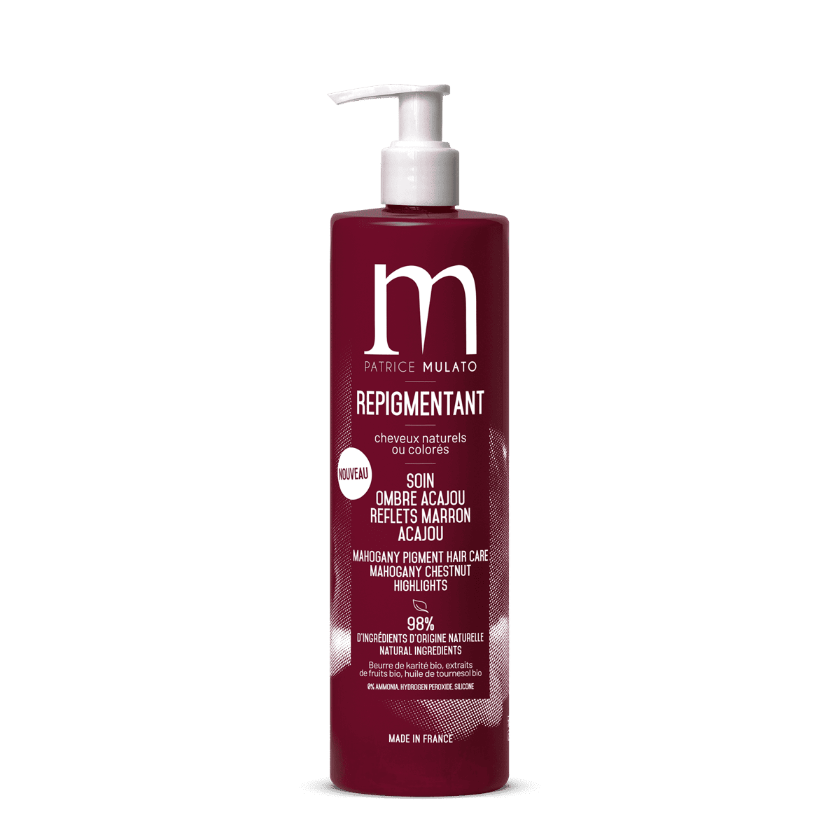 Soin Repigmentant - Mulato - Ombre Acajou - 500 ml