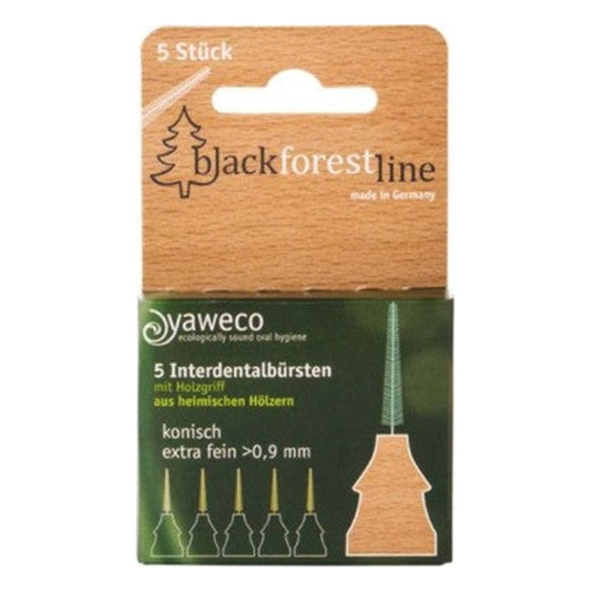 Brossettes Interdentaires en Bois - 5 Unités - Yaweco