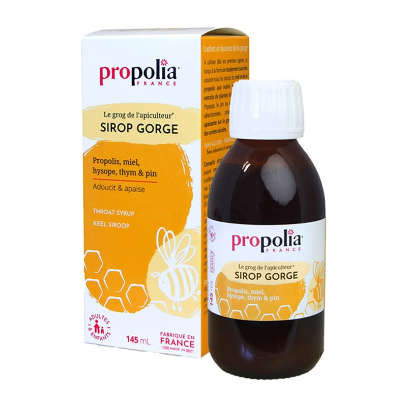 Sirop Propolis Gorge & Forme - Flacon de 145 ml - Propolia