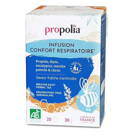 Infusion Confort Respiratoire - 20 Sachets - Bio - Propolia