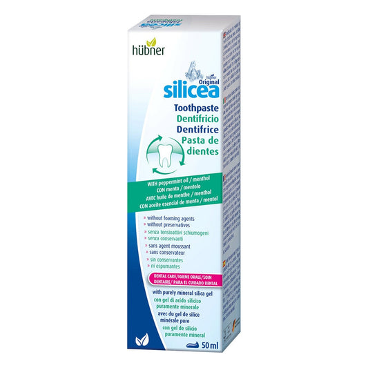 Silicea Dentifrice Menthe - 50 ml - Bio - Hübner