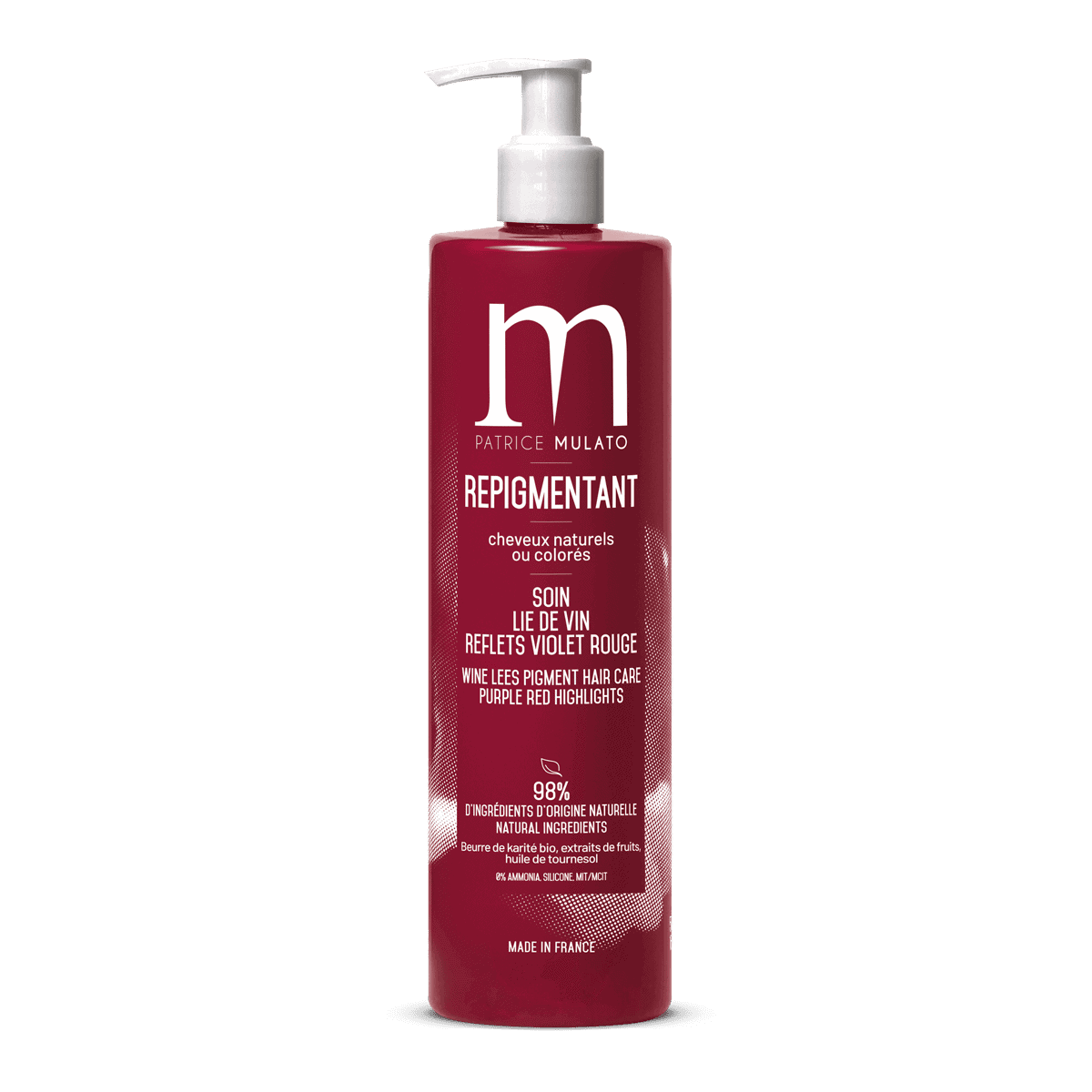 Soin Repigmentant - Mulato - Lie de Vin - 500 ml