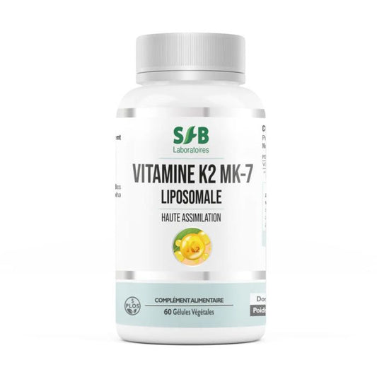 Vitamine K2 MK7 Liposomale - 60 gélules - SFB Laboratoires