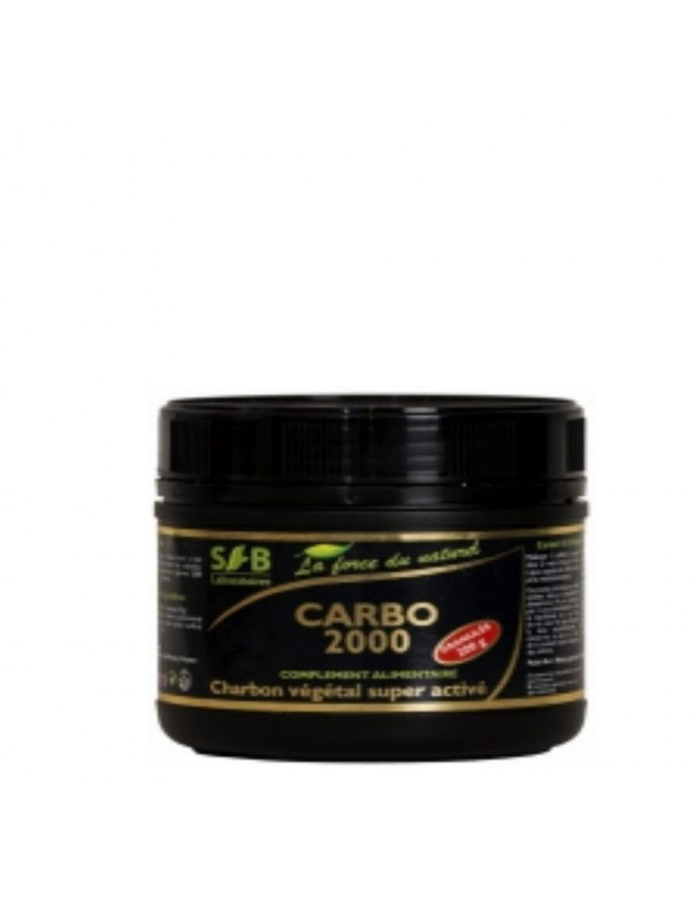 Carbo 2000 Charbon Végétal Super Activé - 200 g - SFB Laboratoires
