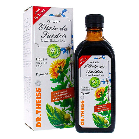 Élixir du Suédois 39° - Bouteille en Verre de 350 ml - Dr. Theiss