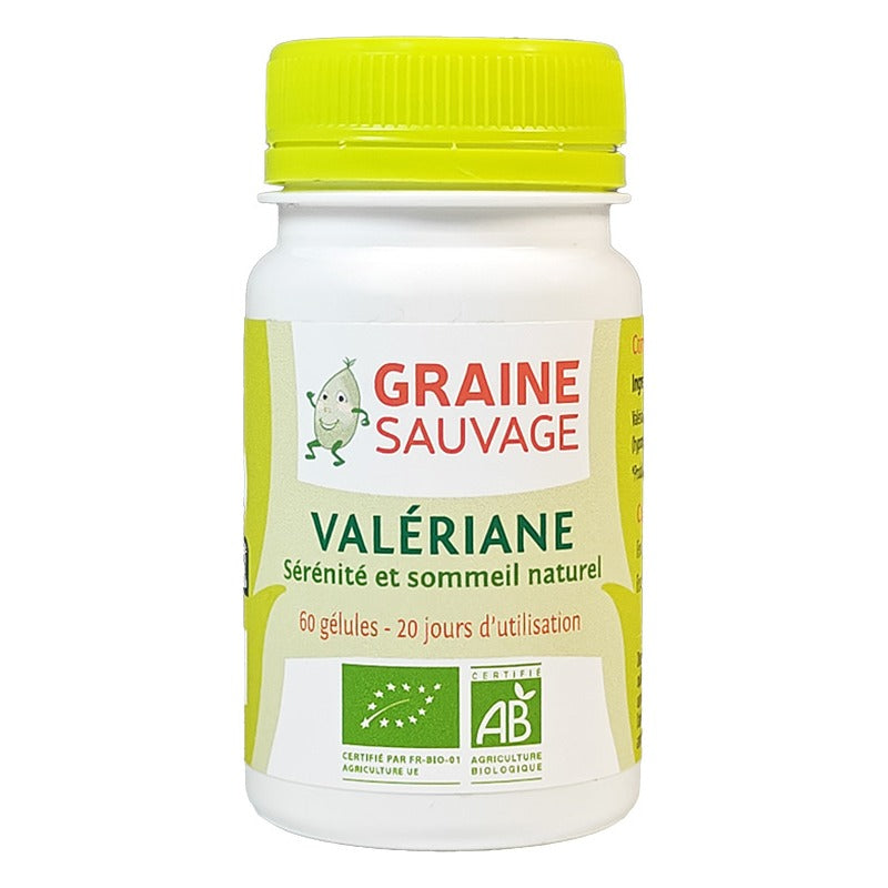 Valériane - 60 Gélules Végétales - Bio - Graine Sauvage