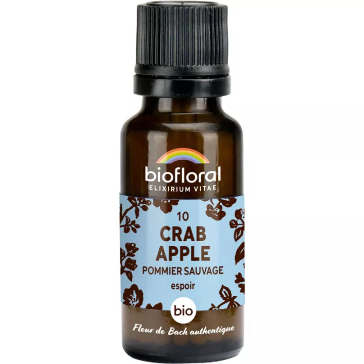 Fleur de Bach - Crab Apple (Pommier Sauvage) - Bio - 19,5 g - Biolfloral